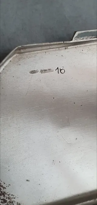 Scatolina in Argento 800 Ottagonale