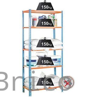 Estantería Metálica 1800x900x500 mm - 750 Kg