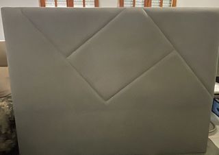 Cabecero de tela de diseño