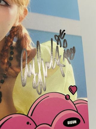 Digipack firmado Sieun Stayc Teenfresh