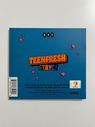 Digipack firmado Sieun Stayc Teenfresh