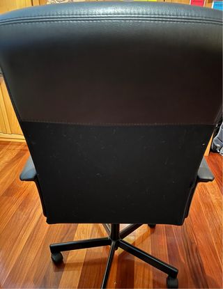 Silla de oficina IKEA negra