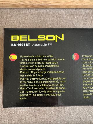 Radio de Coche Belson