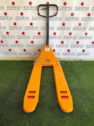 Transpaleta Manual Hidráulica 2500 Kg - 1150 mm Reforzada Goma