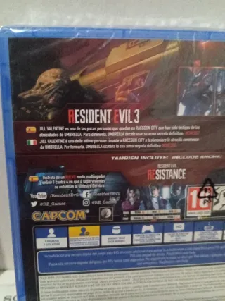 Resident Evil 3 PS4 (PlayStation 4)