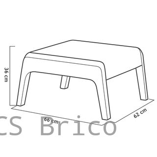 Muebles Jardín Miami Grafito