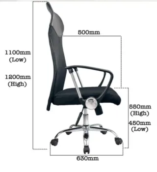 Silla de oficina ergonómica