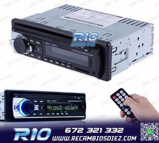 RADIO 1DIN BLUETOOTH MP3 USB SD AUX