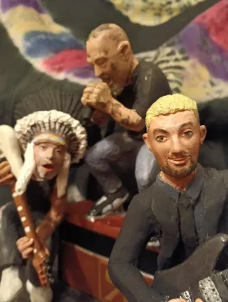 Escultura banda Pepe Bao Andreas Lutz