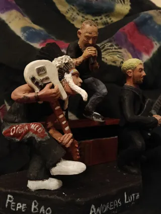Escultura banda Pepe Bao Andreas Lutz