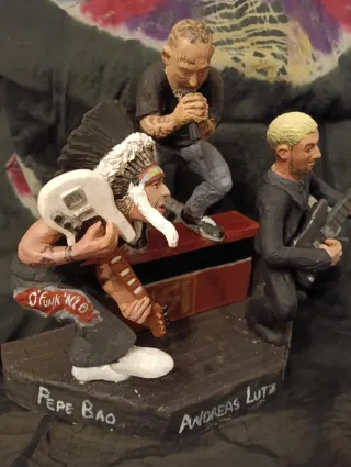 Escultura banda Pepe Bao Andreas Lutz