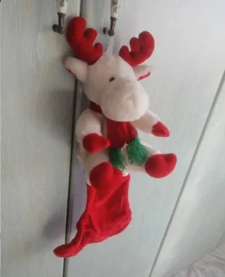 Calza Befana Renna Peluche