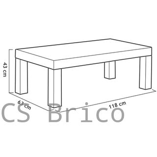 Muebles Jardín Diva Tropea Grafito