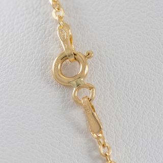 Cadena forzada oro 18k 750 45cm