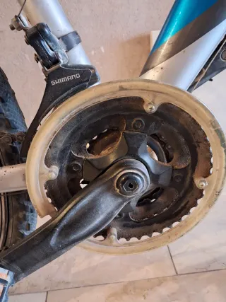 Bicicleta Orbea Azul y Plata