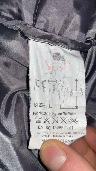 Piumino leggero Scudotex Uomo L