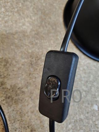 Soporte de Bombilla con Pinza para terrario