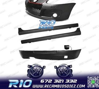 KIT CARROCERIA VOLKSWAGEN VW GOLF 5 LOOK GTI + FAROS