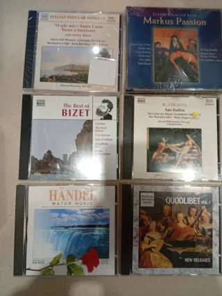 Lote 41 scatole (49cd) musica classica.