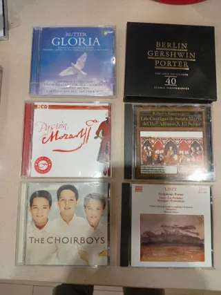 Lote 41 scatole (49cd) musica classica.