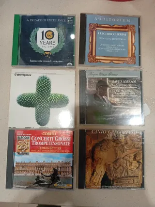 Lote 41 scatole (49cd) musica classica.