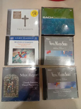 Lote 41 scatole (49cd) musica classica.