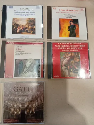 Lote 41 scatole (49cd) musica classica.