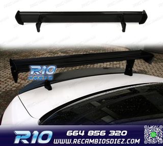 ALERON SPOILER BMW E46 CABRIO 03-07 LOOK GTS NEGRO BRILLO