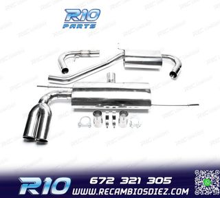 LÍNEA DE ESCAPE VOLKSWAGEN VW GOLF V GTI AUDI A3 8P