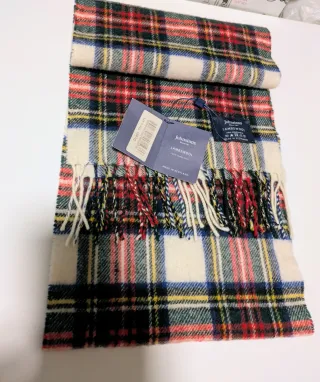 Bufanda Lana Vintage Escocesa Johnstons