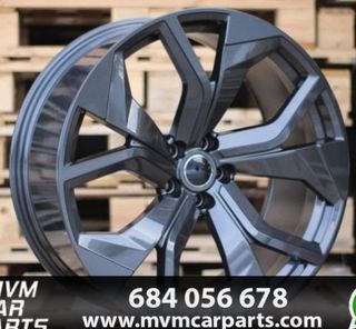 LLANTAS 5X112 AUDI RSQ8 GRIS PLOMO 22 PULGADAS