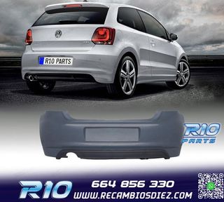 PARAGOLPES TRASERO VOLKSWAGEN VW POLO 6R 09-17 LOOK R