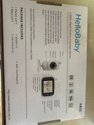 Vigilabebés HelloBaby 2.4GHz Digital