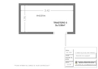 Trastero en alquiler en Playa del Cura en Torrevieja