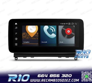 RADIO GPS ANDROID 12 PARA MERCEDES C W204 07-10