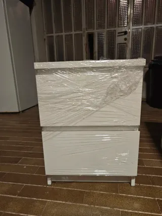 Cómodas MALM Ikea Blancas (2)