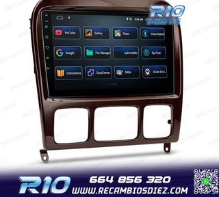 RADIO GPS ANDROID 13 MERCEDES CLASE S W220 98-05