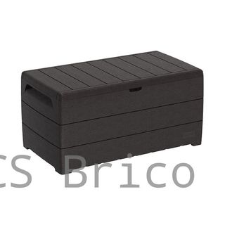 Baúl Arcón PVC 416 L Marrón - 70x129x62 cm - Duramax