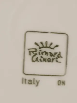 Servizio piatti porcellana Ginoli