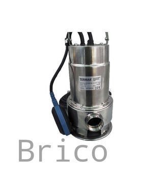Bomba Sumergible Aguas Sucias 750w Inox