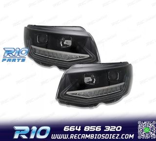 FAROS VOLKSWAGEN VW T6 15-19 DRL CON INTERMITENTE LED DINAMI