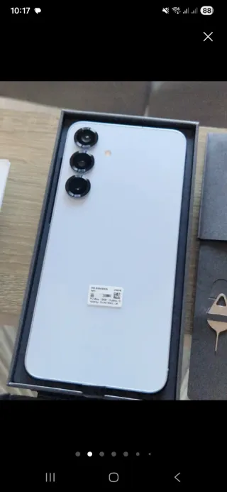 Samsung Galaxy S25 Plus Bianco