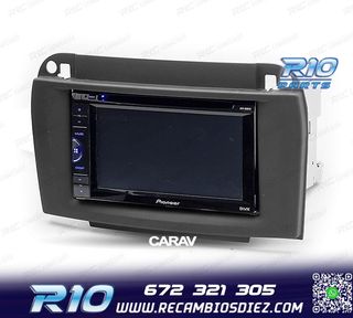 MARCO NEGRO RADIO 2-DIN MERCEDES CLASE S W220