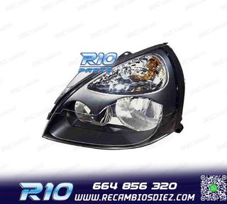 FAROS RENAULT CLIO II 01-05 NEGRO