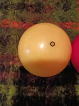 Bolas de billar vintage años 80