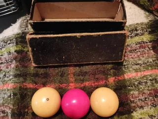 Bolas de billar vintage años 80