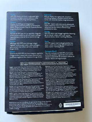 Amazon Kindle Paperwhite 7 ª Generación