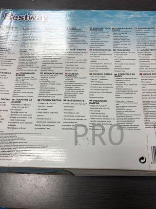 Cubierta piscina - Bestway