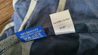 Fular rígido porteo rayas azules