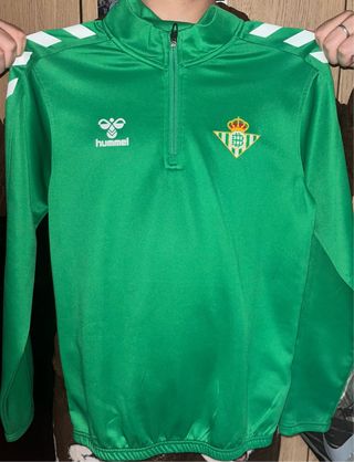 Sudadera Original Entrenamiento Real Betis Verde